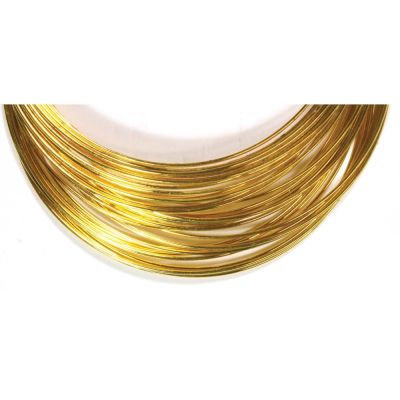 Memory Wire Bracelet-Gold (40 Turns)