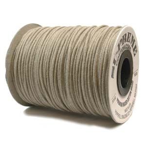 1MM Wax Cotton Cord & Stringing Material, Natural/Tan Color (150 Yards) 