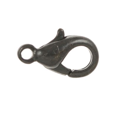 Lobster Claw Clasp, 10mm, Black Oxide (36 Pieces)	