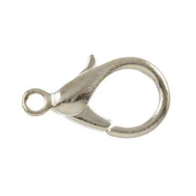 Lobster Claw 10X5MM Silver-Plated (72 Pieces)