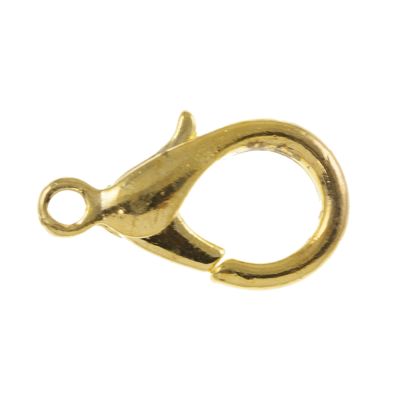 Lobster Claw 12X6MM Gold-Plated (72 Pieces)
