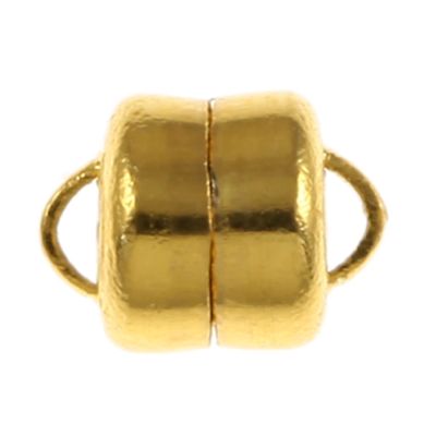 Small Magnetic Clasp, 5mm, Gold (6 Pieces)