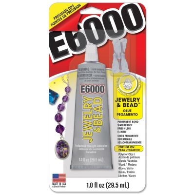 E6000 Jewelry & Bead Glue, 1.0 FL OZ (Each)