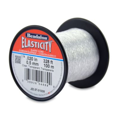 0.5MM Elasticity Elastic Stretch Cord, Clear (100 Meters)