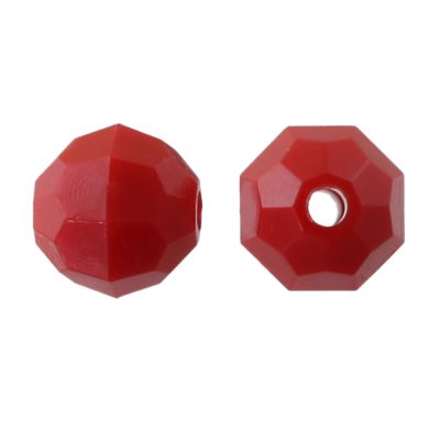 10MM Faceted Beads Opaque-Choose Color (Approx. 250 Pieces)