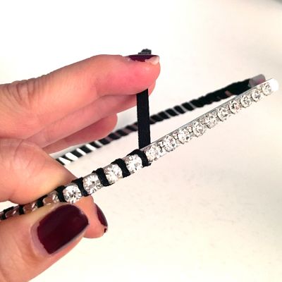 Project: Rhinestone & Ribbon Headband
