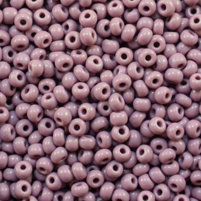 Czech Seed Beads Size 6/0 - Opaque Light Purple (Approx. 1/2 LB , 250 Grams)