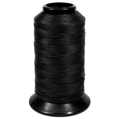 Nylon Bonded Cord #18-Black (250 yards)