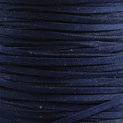 Navy Blue-3MM Ultra Suede Tape #118 (100 YDS)