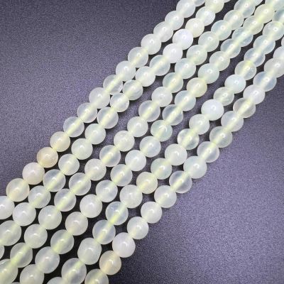 6mm Smooth Round, New Jade Beads (16" Strand)