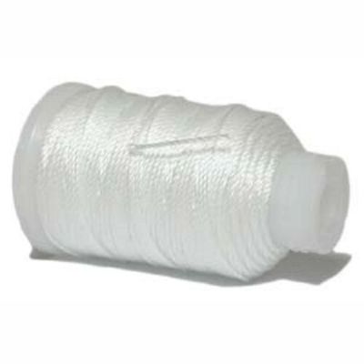 Nylon Bead Thread, White, Choose Size 