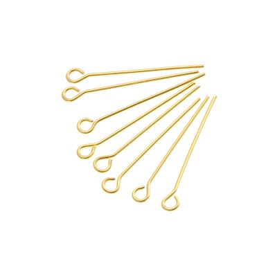 0.75" Eye Pin Gold-Plated (288 Pieces)