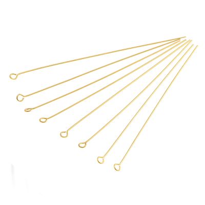 3" Eye Pin Gold-Plated (144 Pieces)