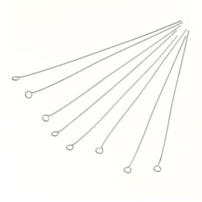 3" Eye Pin Im.Rhodium (144 Pieces)