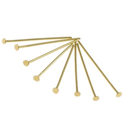 1" Head Pin Brass (288 Pieces)