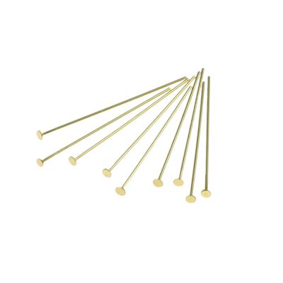 1.5" Head Pin Brass (144 Pieces)