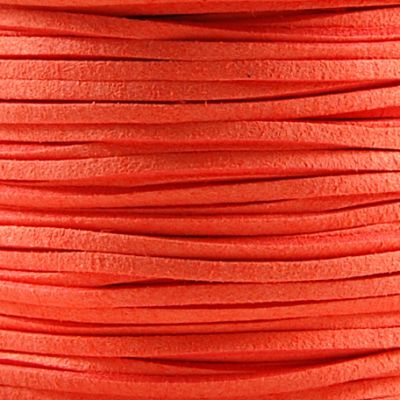 Red Orange-3MM Ultra Faux Suede Tape #208 (100 YDS)
