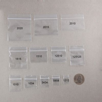 2010 Vinyl Ziplock Bags (1000 Pieces)