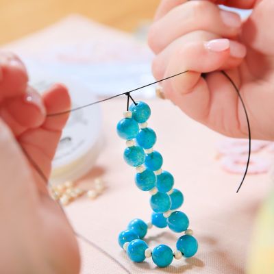 0.8MM Elasticity Elastic Stretch Cord, Clear (100 Meters)