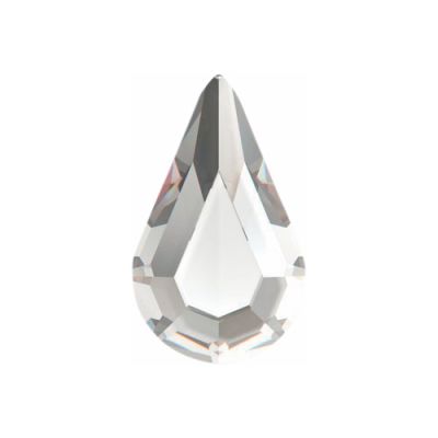 Swarovski 2300 Teardrop Flatback Rhinestone-Crystal (8mm x 4.8mm) (24PCS)