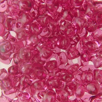 Tr. Fuchsia - Tri Beads Transparent Colors (600 Pieces)