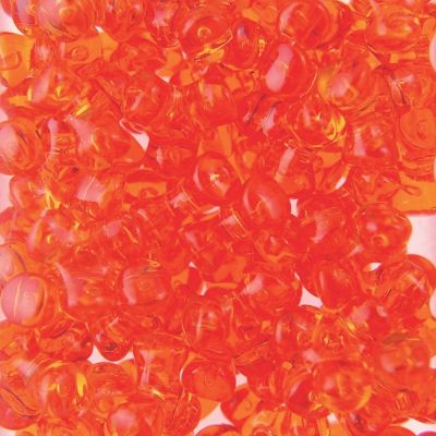 Tr. Orange - Tri Beads Transparent Colors (600 Pieces)