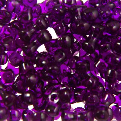 Tr. Dark Amethyst - Tri Beads Transparent Colors (600 Pieces)