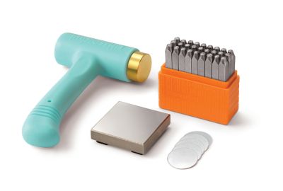 ImpressArt Metal Stamping Kit, Basic 3mm Uppercase, San Serif Font (Kit)
