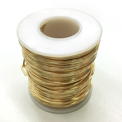 BULK, 18 Gauge, R.L. Brass Wire, 1 LB (200 Feet)